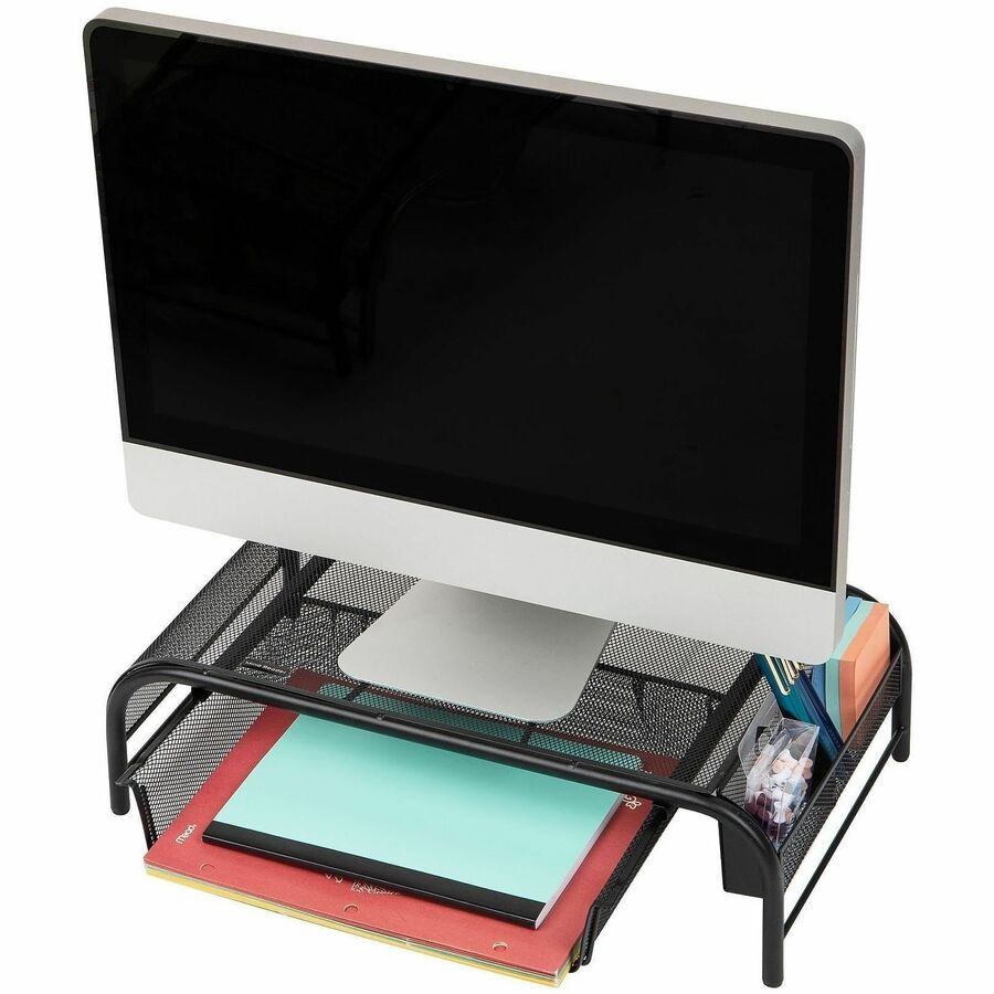 Image of Mind Reader MESHMONSTA Monitor Stand and Organizer