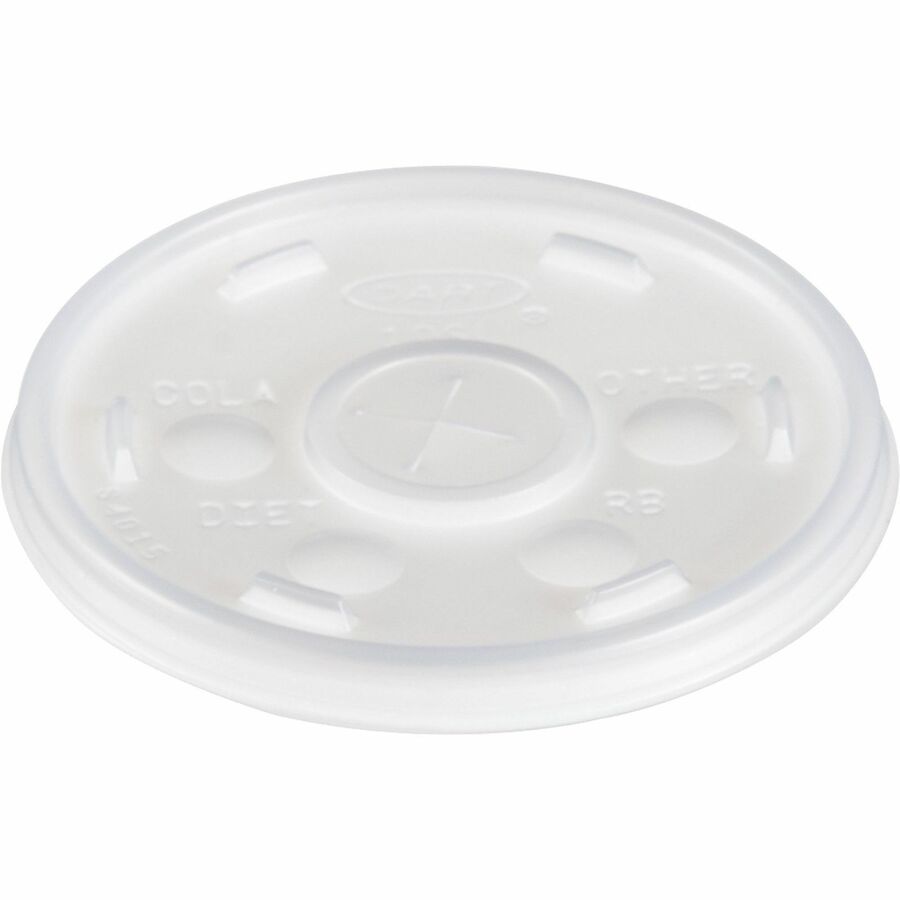 Image of Dart 10SLCT Straw-Slotted Cup Lids
