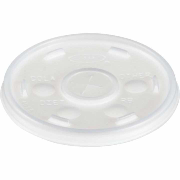 Image of Dart 10SLCT Straw-Slotted Cup Lids