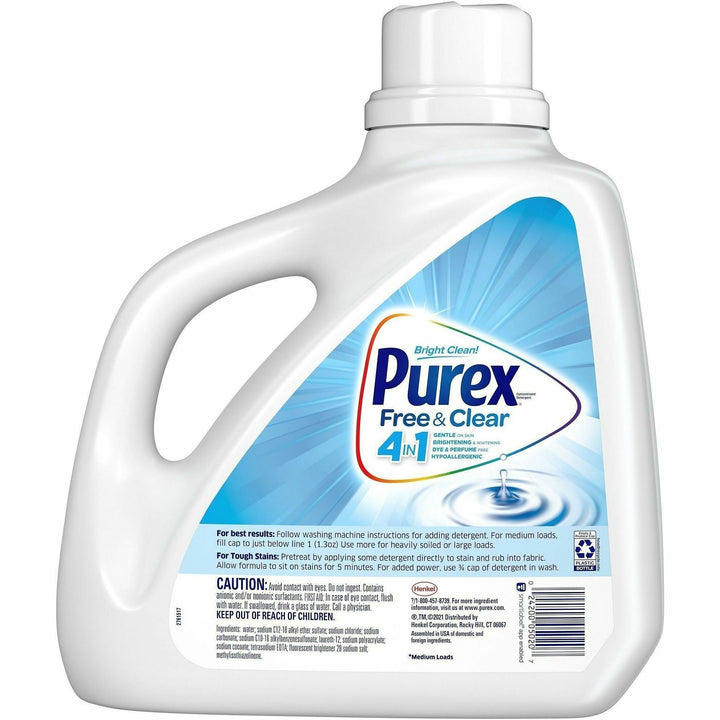 Image of Purex 05020CT Free & Clear Laundry Detergent
