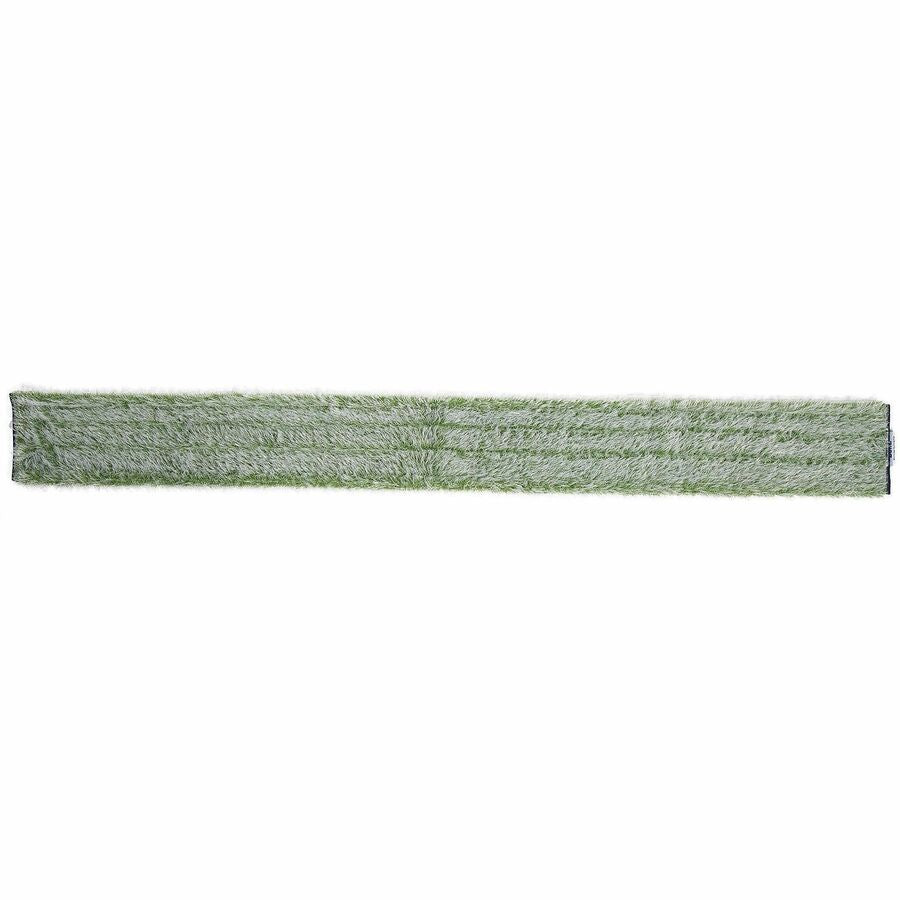 Image of Diversey AX0003500CT SuperCourt Microfiber Dusting Pads, 60" W x 5" Depth, Washable, Reusable, MicroFiber, Green, 5 / Carton