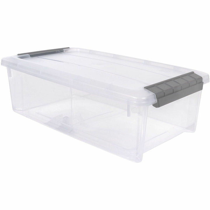 Image of IRIS Stack & Pull 300008 6.2 QT Stack-and-Pull Storage Tote