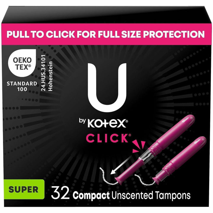 Image of Kimberly-Clark 51584CT Click Compact Tampons
