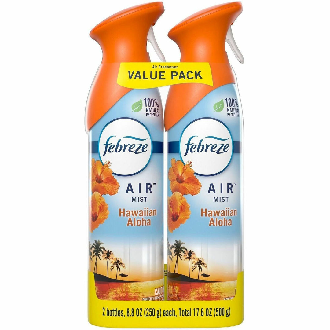 Image of Febreze 17342 Air Effects Air Freshener, Spray, 8.8 fl oz (0.3 quart), Hawaiian Aloha, Odor Neutralizer, 2 / Pack
