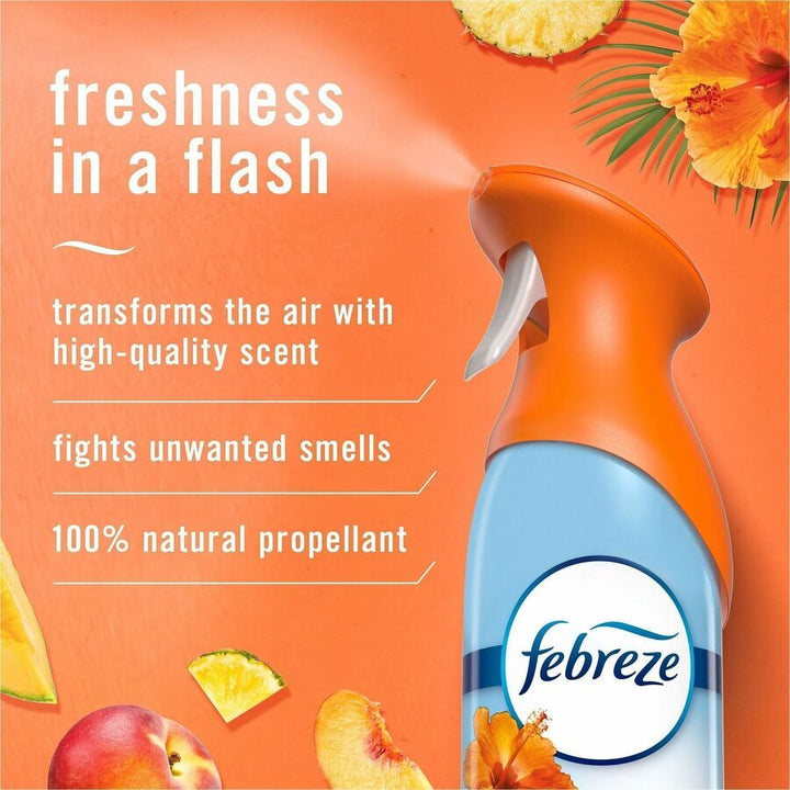 Image of Febreze 17342 Air Effects Air Freshener, Spray, 8.8 fl oz (0.3 quart), Hawaiian Aloha, Odor Neutralizer, 2 / Pack