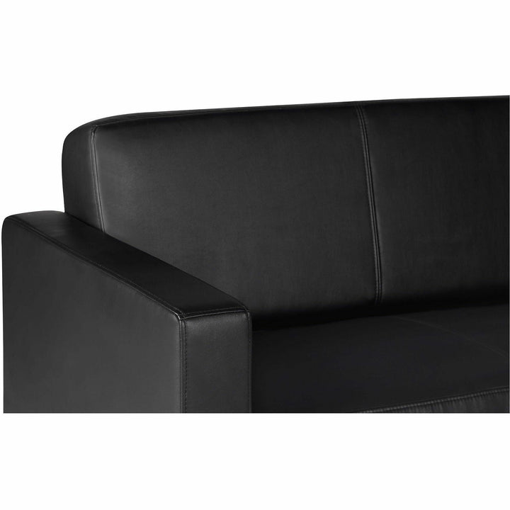 Image of Lorell 86951 Clarke Series Loveseat with Antimicrobial Upholstery and Power, 53.2" x 29.8" x 31" Overall Dimension, 1 Each