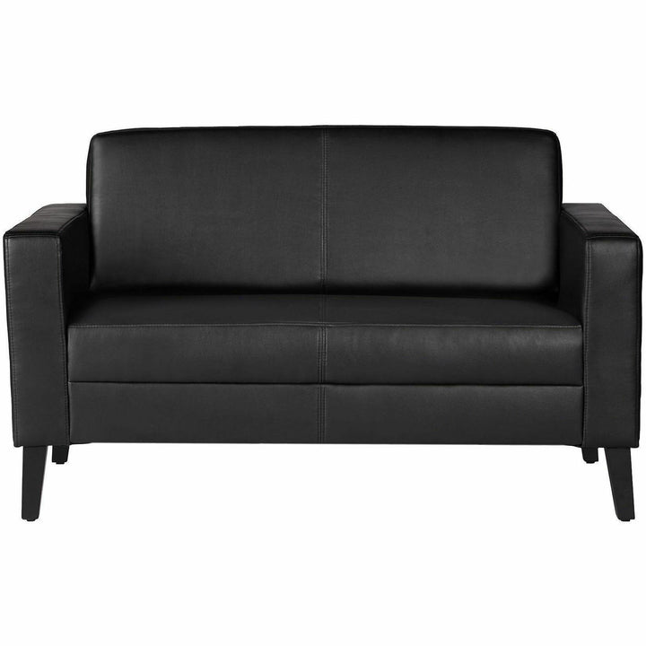 Image of Lorell 86951 Clarke Series Loveseat with Antimicrobial Upholstery and Power, 53.2" x 29.8" x 31" Overall Dimension, 1 Each