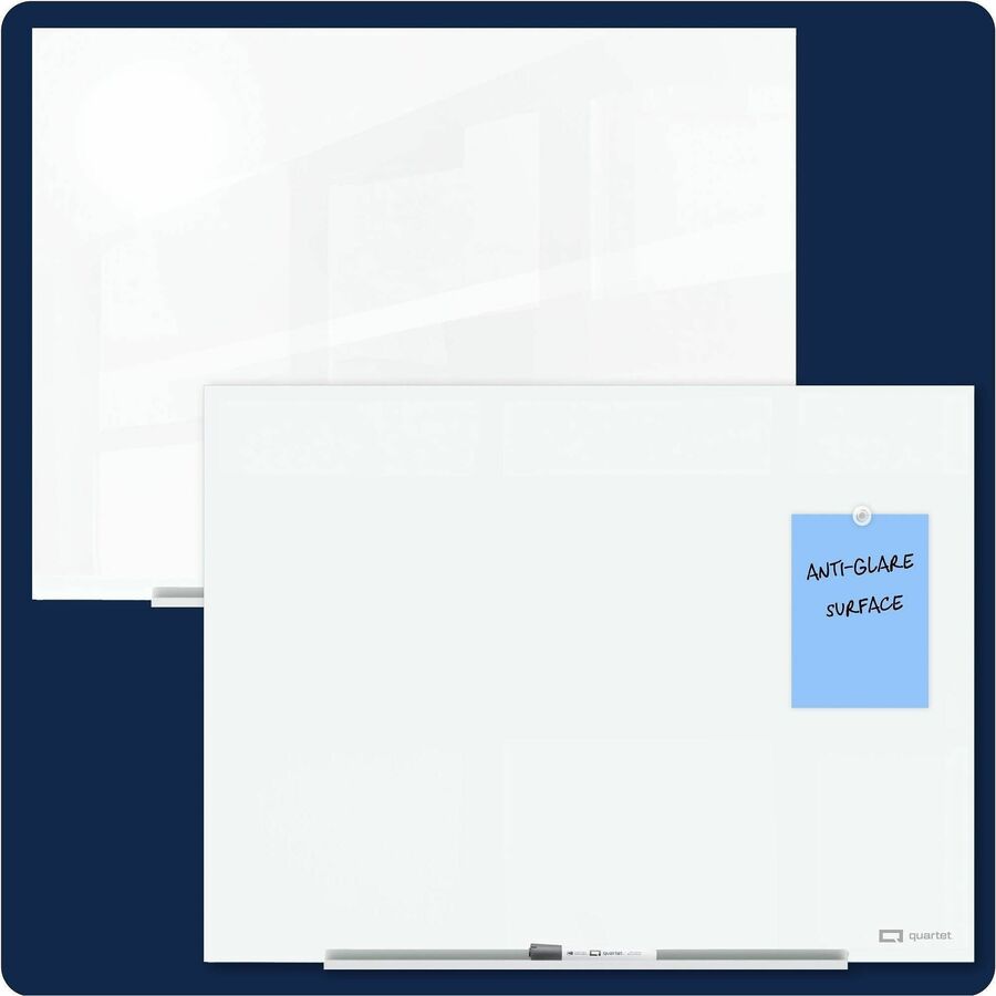 Image of Quartet Q17147F02IMW InvisaMount Anti-Glare Dry-Erase Board