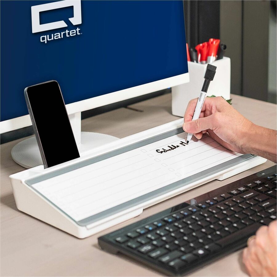 Image of Quartet Q090F04 Flip-Top Glass Dry-Erase Desktop Pad
