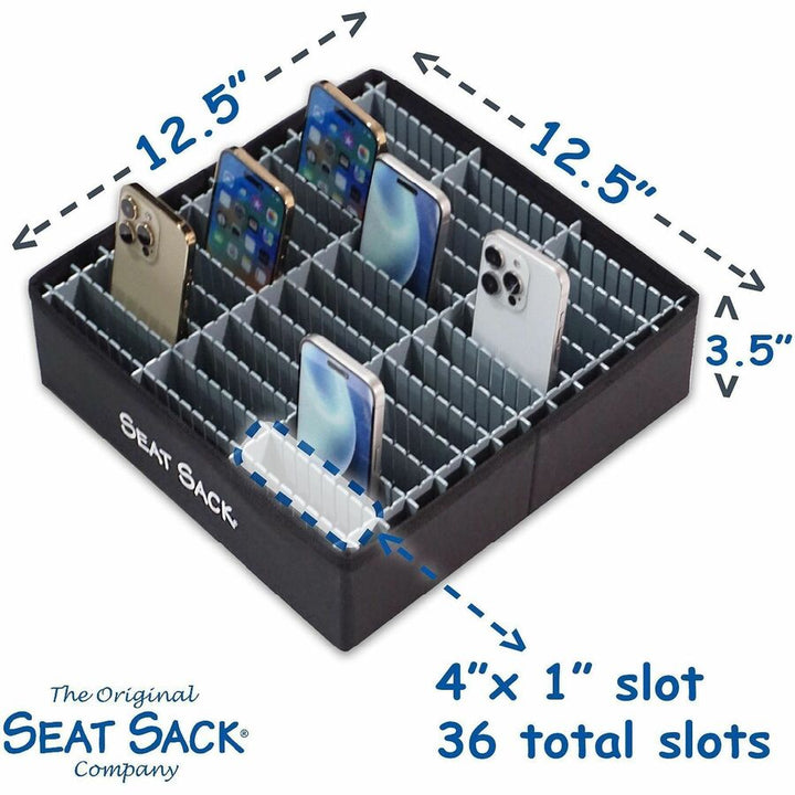 Image of Seat Sack PB036 Classroom Cell Phone Organizer Tray