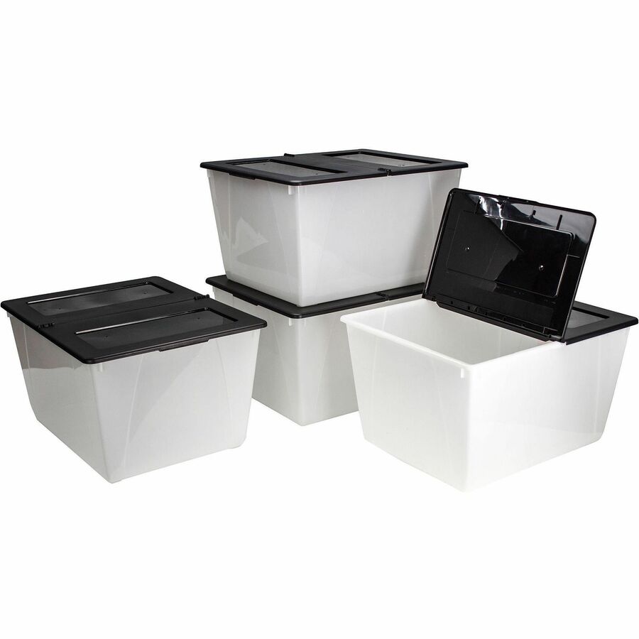 Image of Storex 00900U04CCT Nesting File Totes