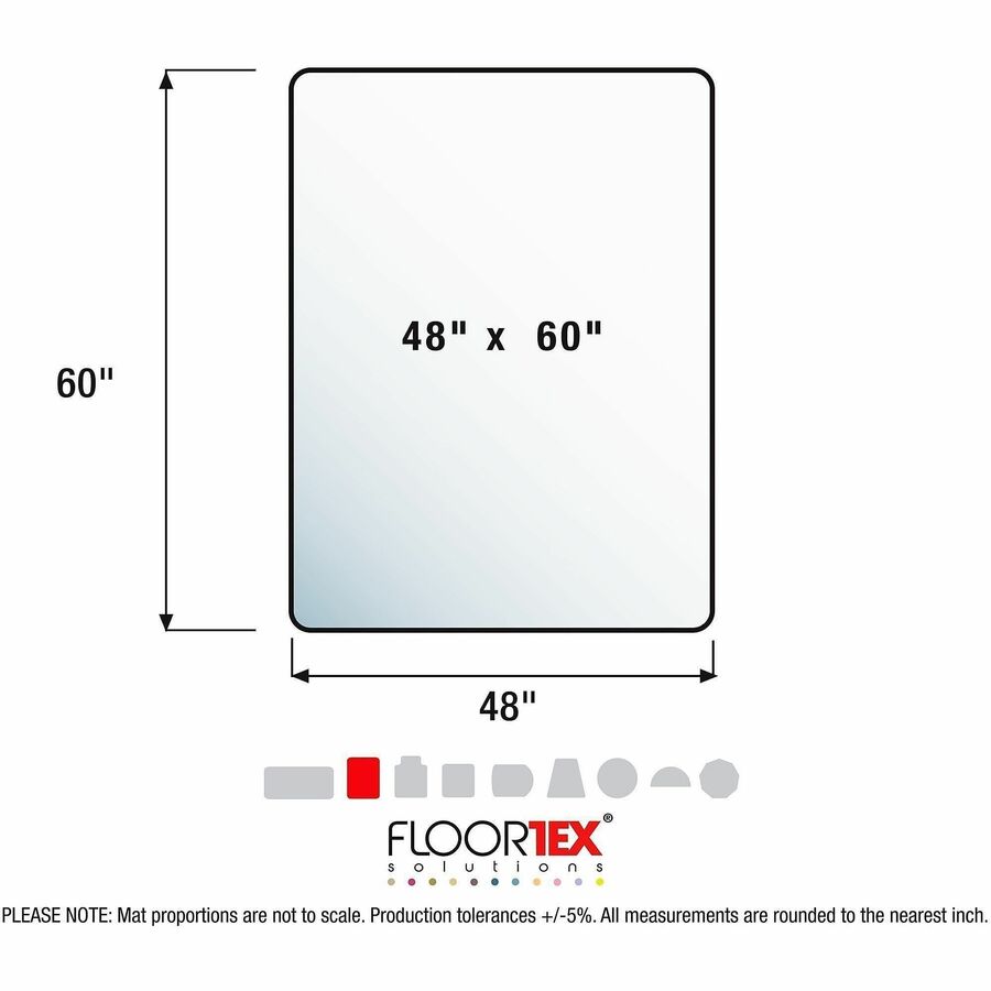 Image of Floortex NRCMFLPD0002 Unomat Chair Mat