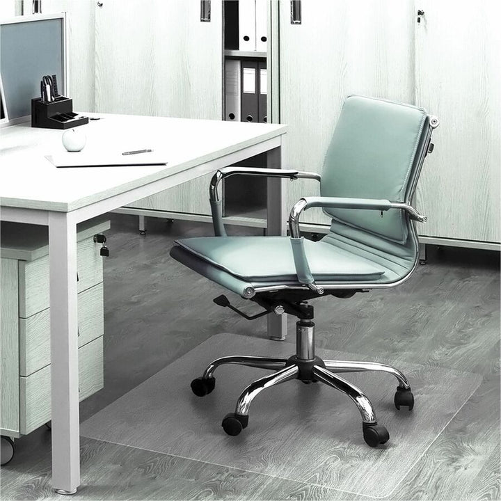 Image of Floortex NRCMFLPD0001 Cleartex Evolutionmat Chair Mat, Carpet, Hard Floor, Floor, Rectangular, Plastic, Polymer, Clear, 1 Each