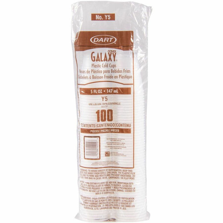 Image of SOLO® Cold Cups, Plastic, 5oz., 2500/CT, Translucent