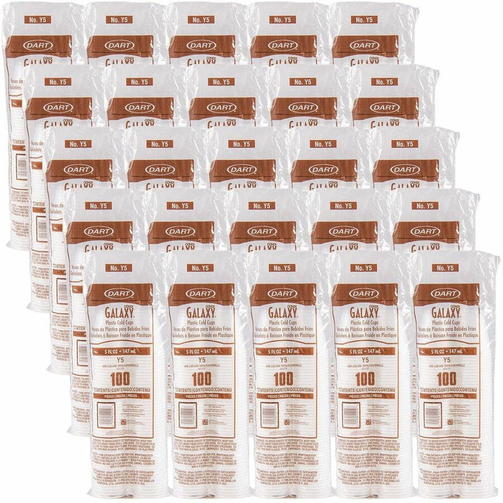 Image of SOLO® Cold Cups, Plastic, 5oz., 2500/CT, Translucent