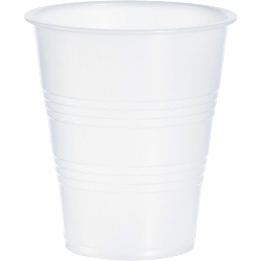 Image of SOLO® Cold Cups, Plastic, 7oz., 2500/CT, Translucent