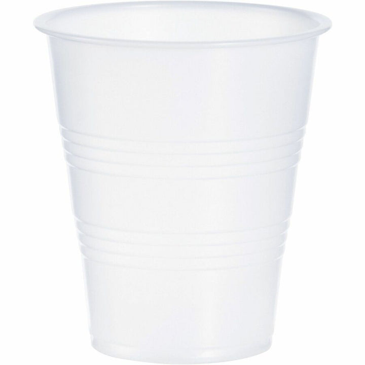 Image of SOLO® Cold Cups, Plastic, 7oz., 2500/CT, Translucent
