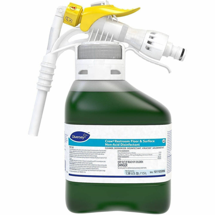 Image of Diversey 101105996 Crew Restroom Floor & Surface Non-Acid Disinfectant