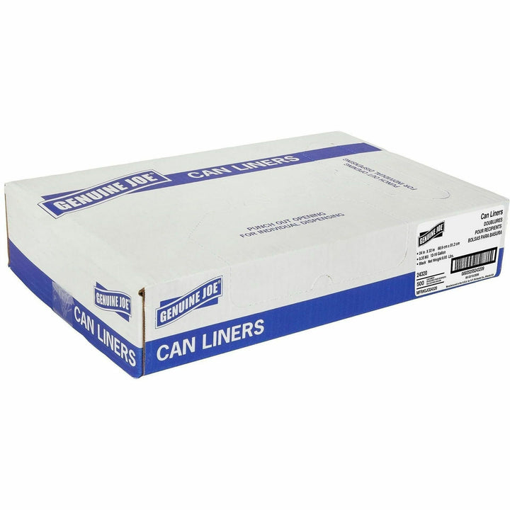 Image of Genuine Joe 24320 Linear Low Density Can Liners