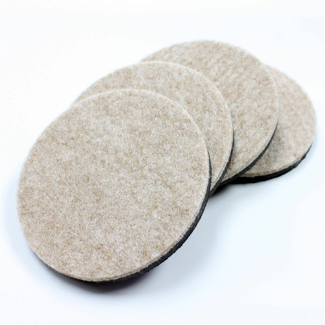 Image of Lorell 42328 Slider, Beige, 4 / Pack