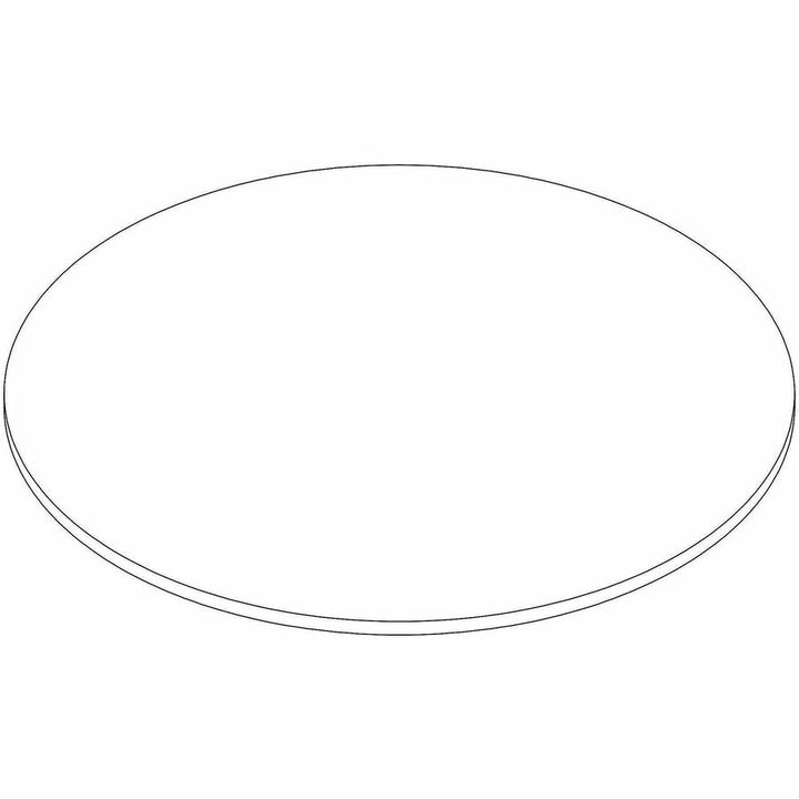 Image of Lorell 66361 Essentials Hospitality/Conference Round Table Top, Round Top, Assembly Required, Modern Elm, 1 Each