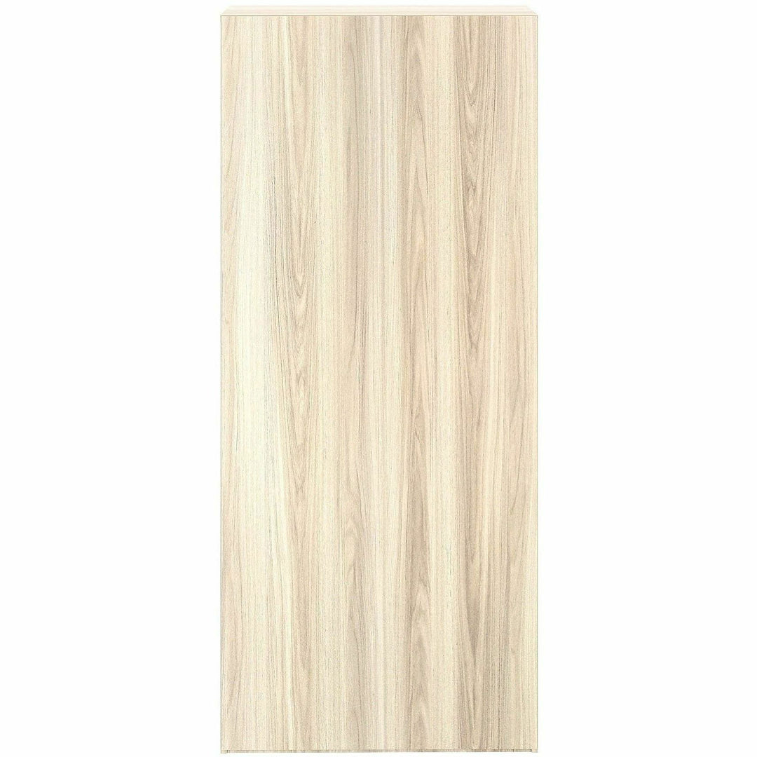Image of Lorell 66344 Sturdy 6-Shelf Bookcase, 6 x Shelf(ves), Modern Elm, Assembly Required, 1 Each