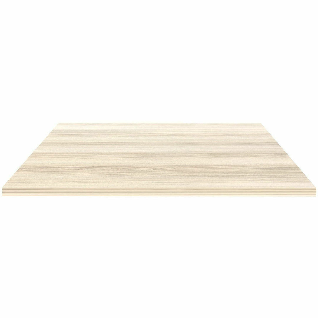 Image of Lorell 66365 Essentials Hospitality/Conference Square Table Top, Square Top, 36" Table Top Length, Assembly Required, Modern Elm, 1 Each