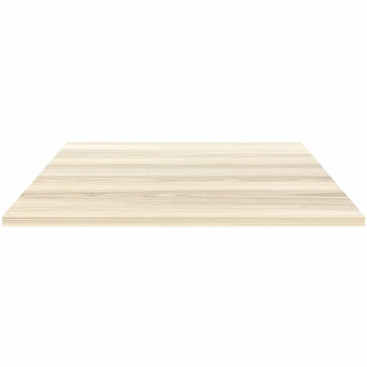 Image of Lorell 66365 Essentials Hospitality/Conference Square Table Top, Square Top, 36" Table Top Length, Assembly Required, Modern Elm, 1 Each