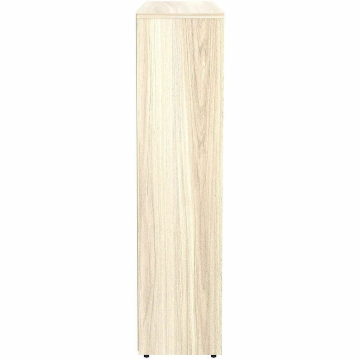 Image of Lorell 66341 Sturdy 4-Shelf Bookcase, 4 x Shelf(ves), Modern Elm, Assembly Required, 1 Each