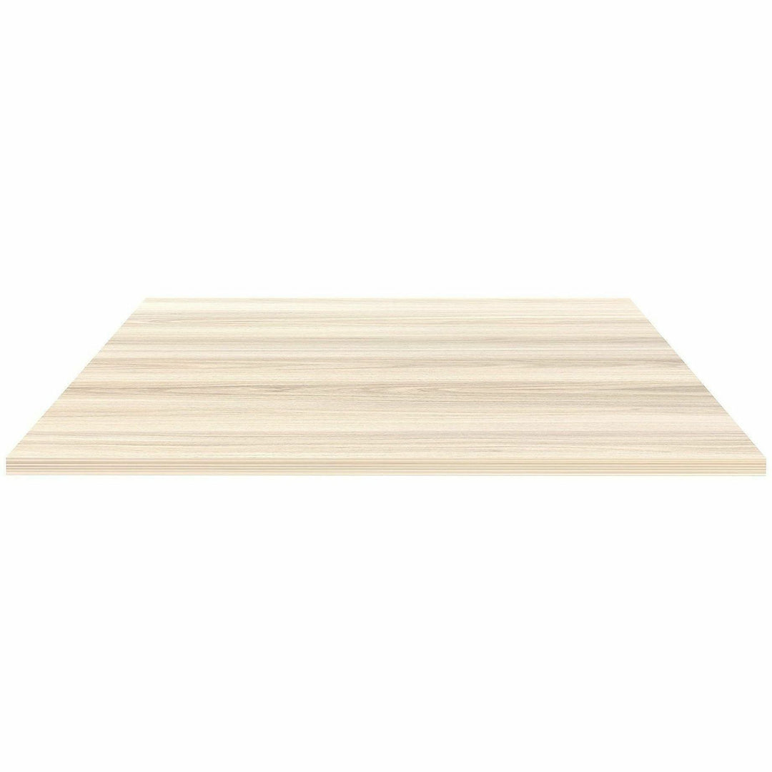 Image of Lorell 66364 Essentials Hospitality/Conference Square Table Top, Square Top, 42" Table Top Length, Assembly Required, Modern Elm, 1 Each