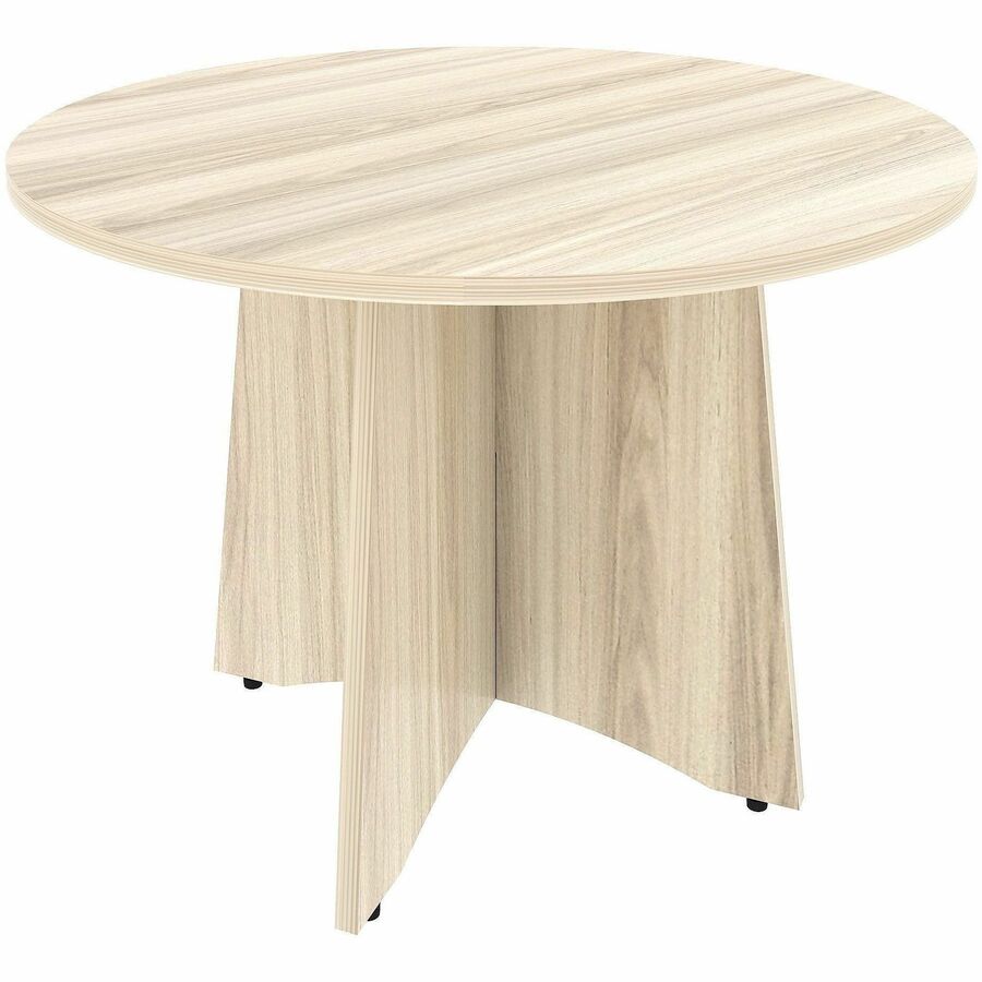 Image of Lorell 66360 Essentials Sturdy Table Base, Assembly Required, Modern Elm, 1 Each