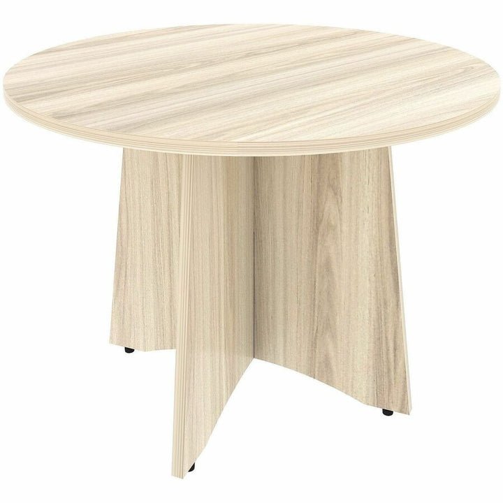 Image of Lorell 66360 Essentials Sturdy Table Base, Assembly Required, Modern Elm, 1 Each