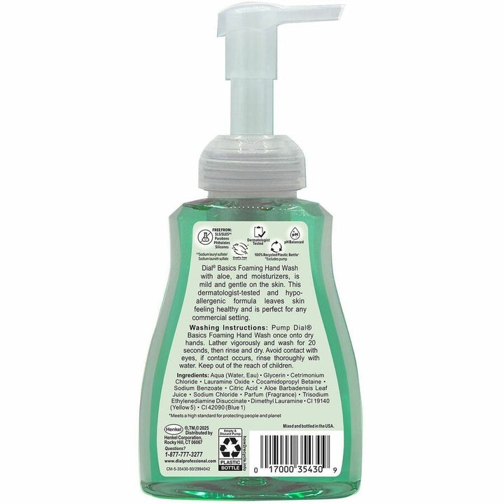 Image of Dial Professional 35432CT Basics HypoAllergenic Foam Hand Soap