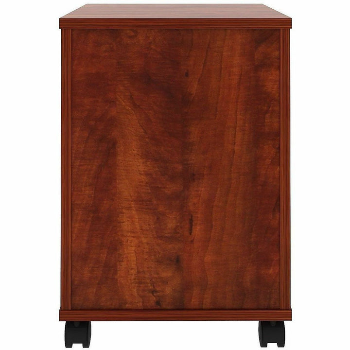 Image of Lorell 16239 File Cabinet, for File, Box, Mobility, Cherry, 1 Each