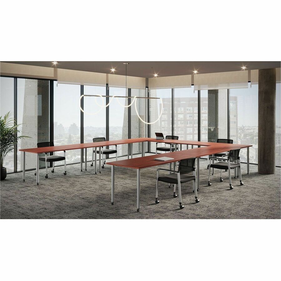 Image of Lorell 16263 Table Top, Cherry Top, Assembly Required, 1 Each