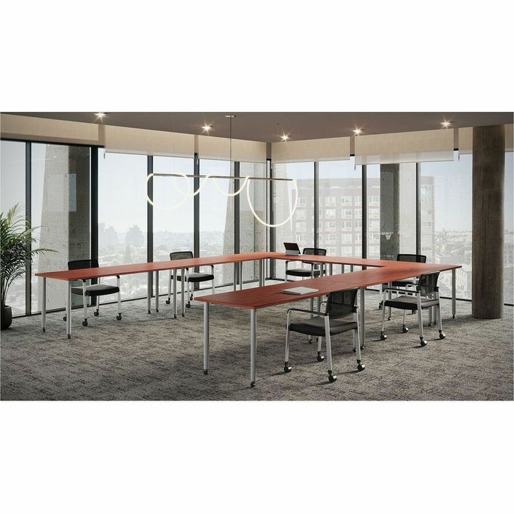 Image of Lorell 16263 Table Top, Cherry Top, Assembly Required, 1 Each
