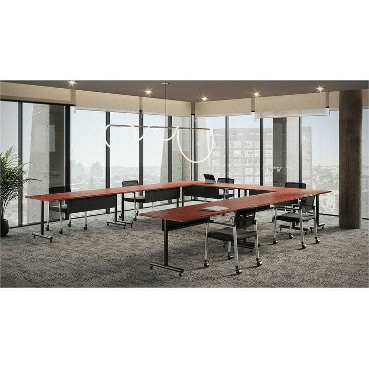 Image of Lorell 16263 Table Top, Cherry Top, Assembly Required, 1 Each