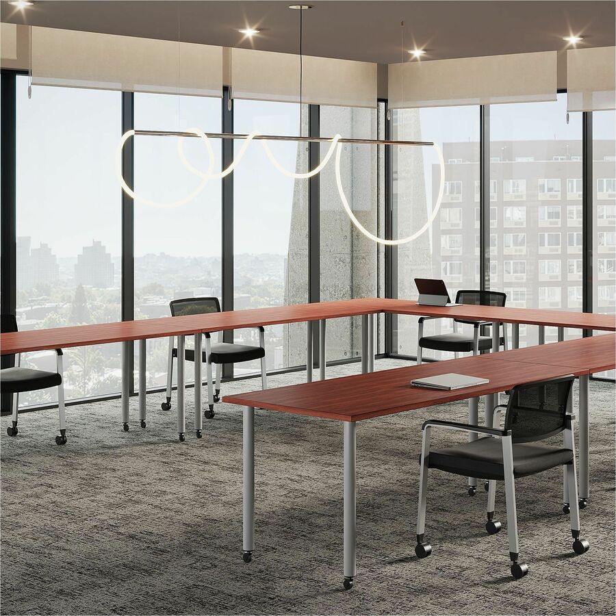 Image of Lorell 16263 Table Top, Cherry Top, Assembly Required, 1 Each