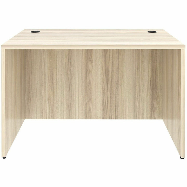 Image of Lorell 66305 Essentials Retangular Desk Shell, Assembly Required, Modern Elm, 1 Each
