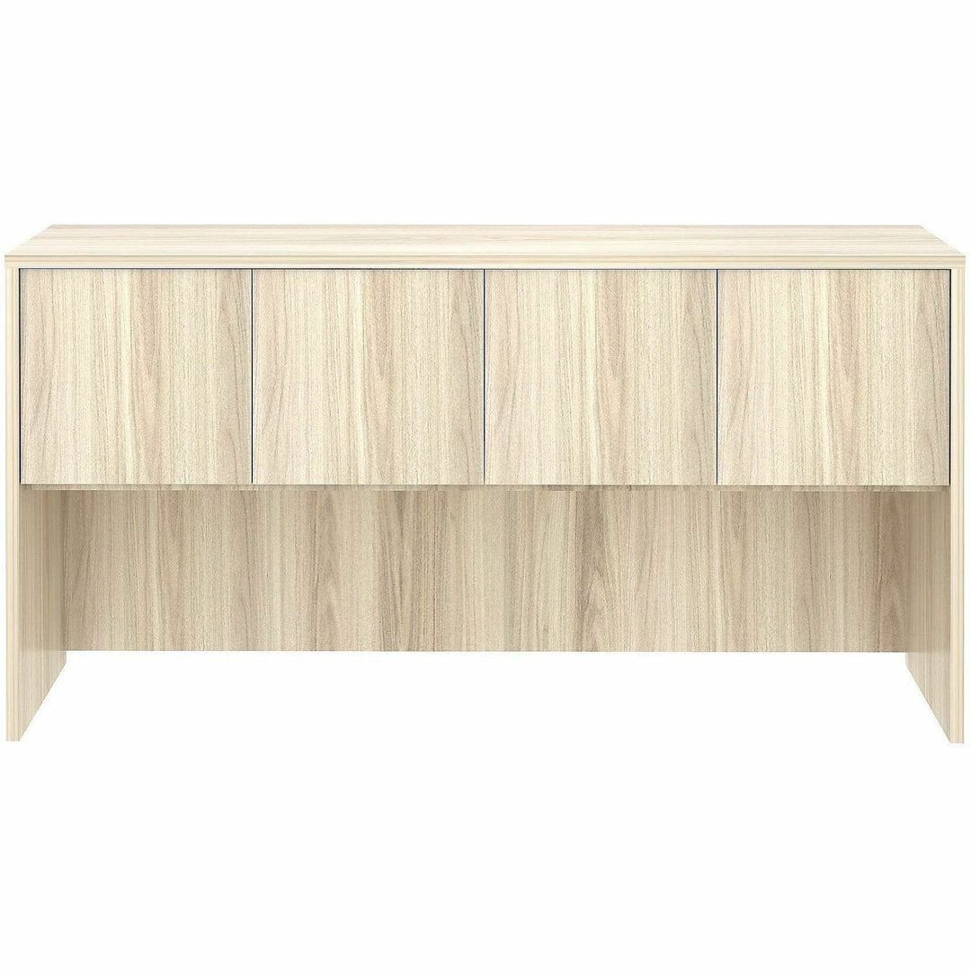 Image of Lorell 66316 Essentials 4-Door Stack-On Hutch