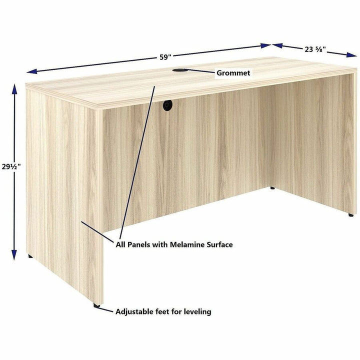 Image of Lorell 66313 Essentials Credenza Shell