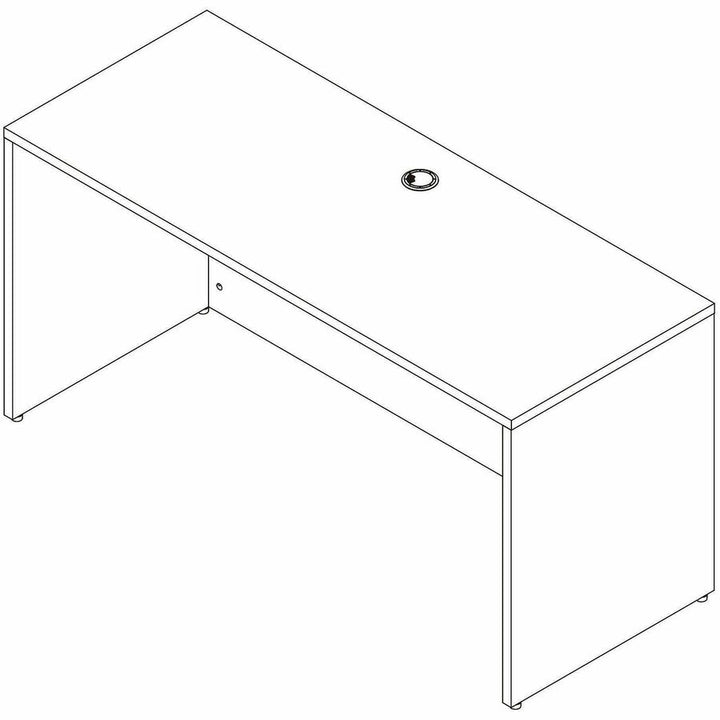 Image of Lorell 66313 Essentials Credenza Shell