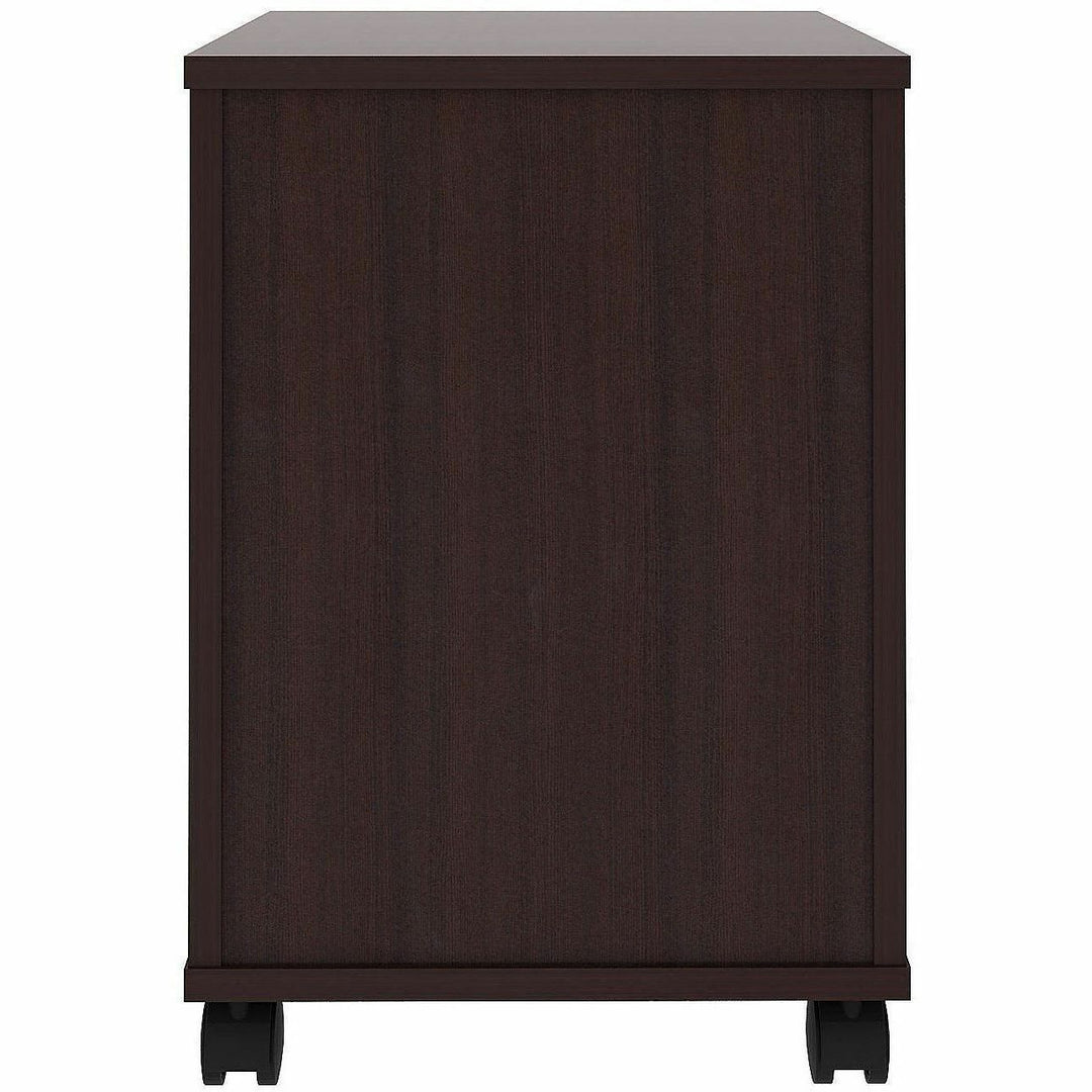 Image of Lorell 18247 File Cabinet, for File, Box, Mobility, Espresso, 1 Each