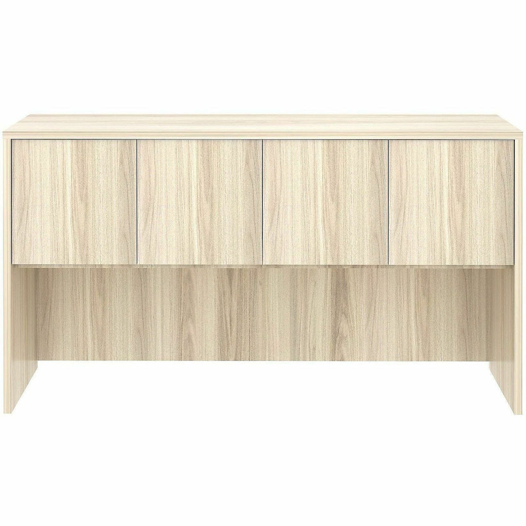 Image of Lorell 66317 Essentials 4-Door Stack-On Hutch