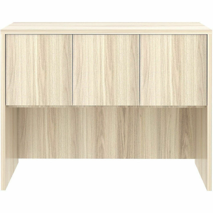 Image of Lorell 66319 Essentials 3-Door Stack-On Hutch