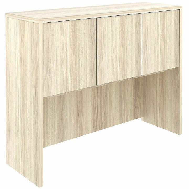 Image of Lorell 66319 Essentials 3-Door Stack-On Hutch
