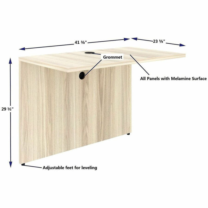 Image of Lorell 66324 Essentials Rectangular Bridge