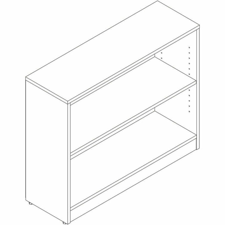 Image of Lorell 18249 Essentials Espresso Laminate Bookcase