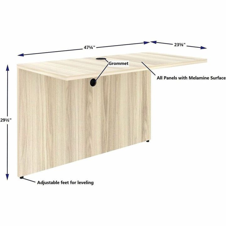 Image of Lorell 66323 Essentials Rectangular Bridge