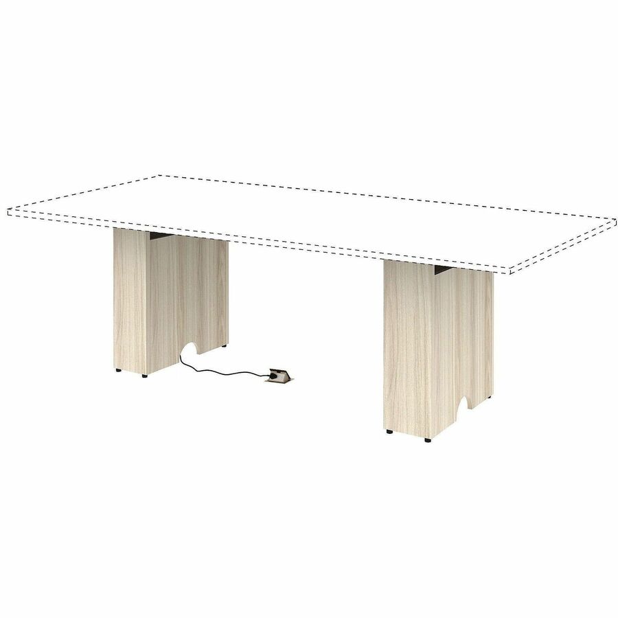 Image of Lorell 16305 Essentials Modular Conference Table Base